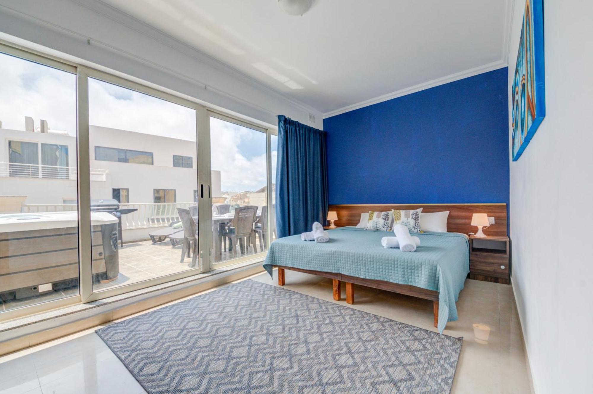 St Julian'S Unique 3-Bedroom Apartments Sleeps 9-10 San Ġiljan Extérieur photo